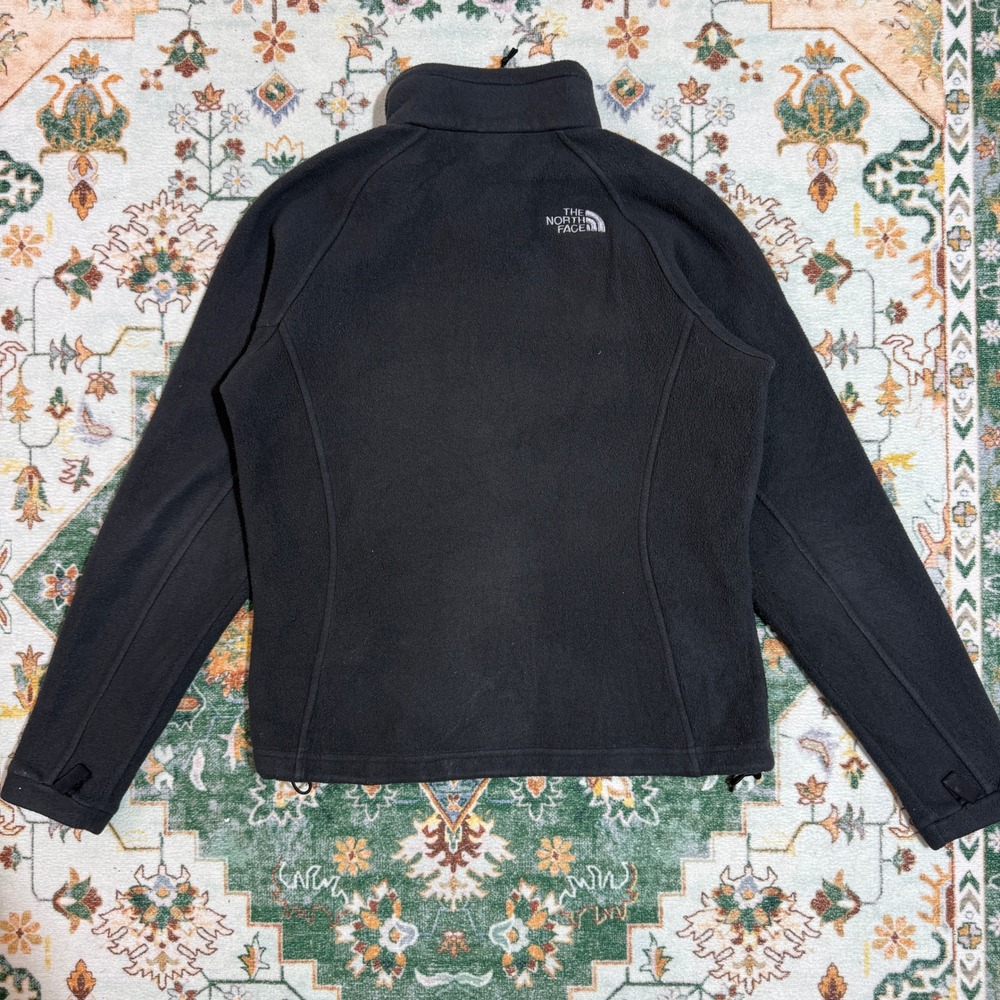 The North Face Women Fleece Jacket Full Zip Black Small S - Picture 1 of 4